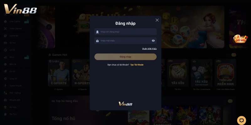 Top 5 ưu điểm vàng cược thủ nhận được khi đăng nhập Vin88